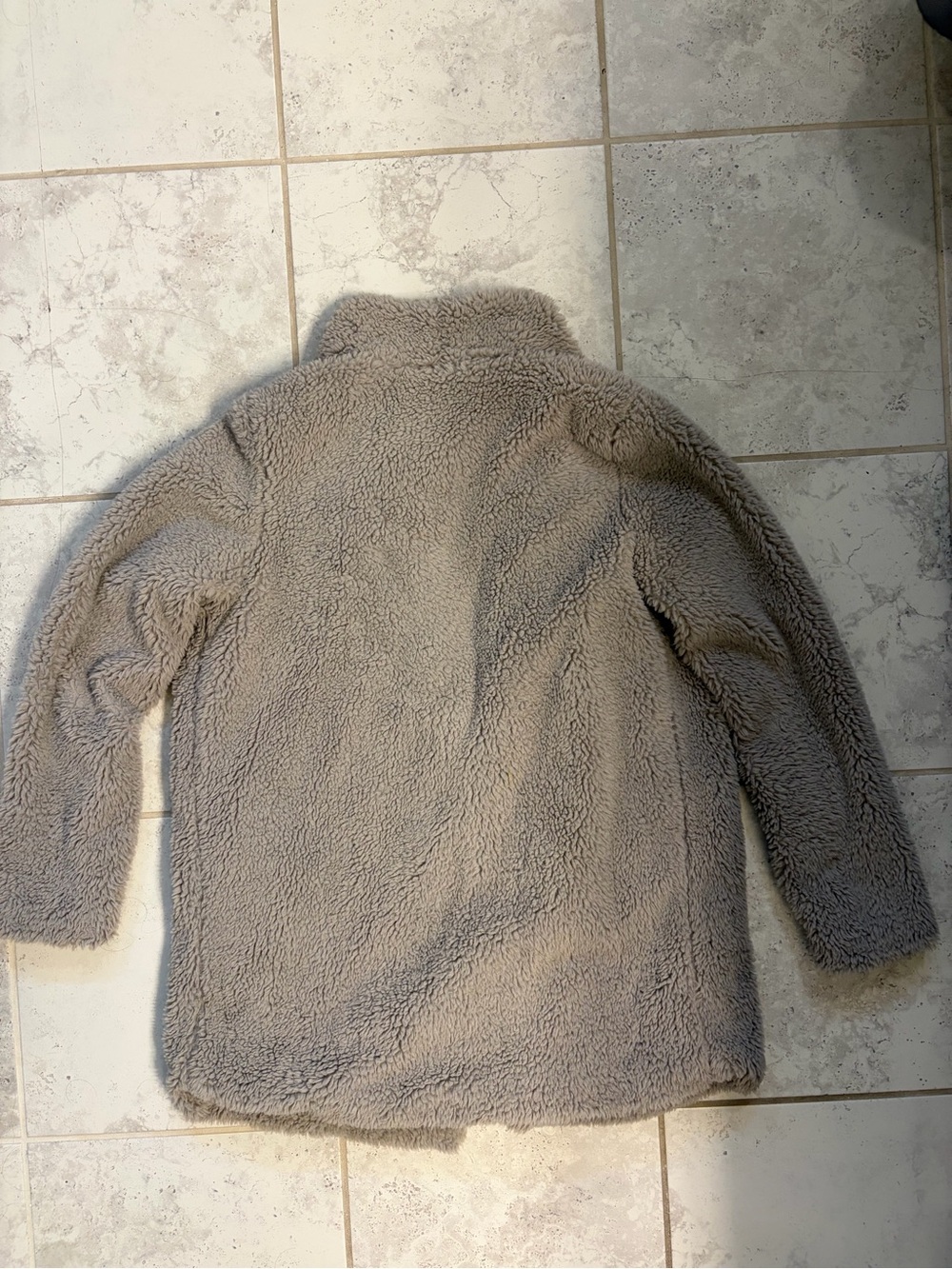 ✨BB Dakota | Daylin Open-Front Teddy Bear Coatigan | Sz S - Picture 12 of 16